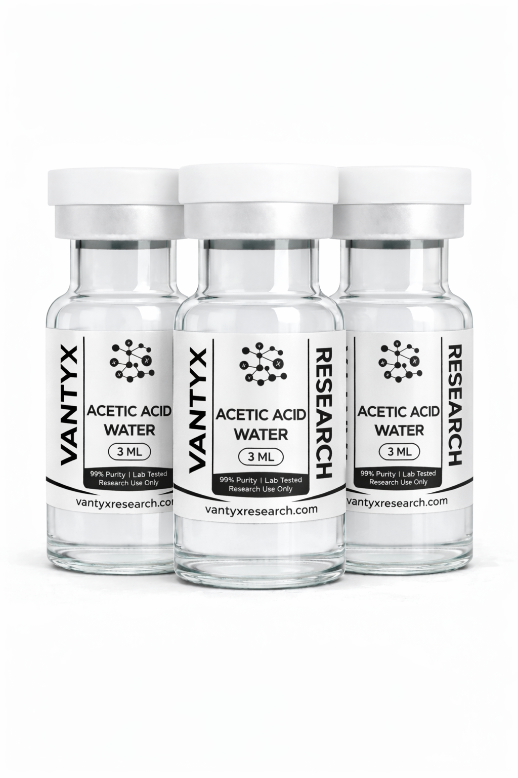 ACETIC ACID WATER (3 ML) (NO LABEL)
